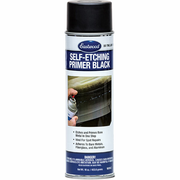 Eastwood Self Etching Black Aerosol 16oz Can Automotive Primers Rust Free  Metal | eBay