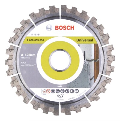 Bosch Diamanttrennscheibe Best for Universal 125 x 22,23 mm ( 2608603630 )