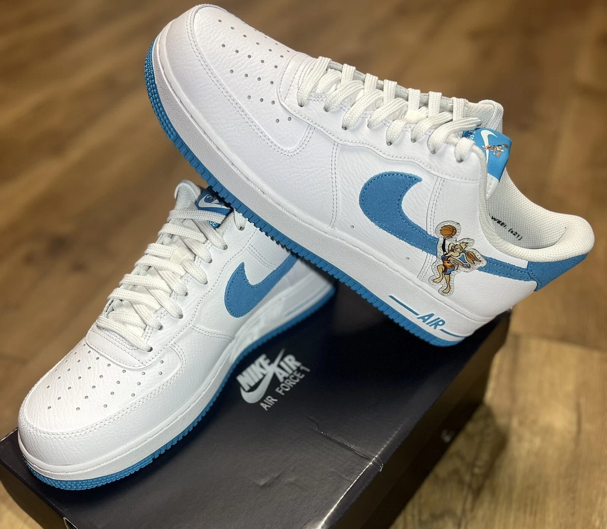 Sz 10 Brand New Space Jam X Air Force 1 07 Low Hare DJ7998 100
