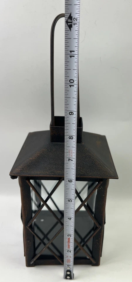 Linterna de alta resistencia con tapa extraíble candelabro 12,25 pulgadas de alto Foto 2 de 4