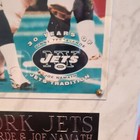New York Jets Vinny Testaverde / Joe Namath Plaque 'Then +Now'  # /5000 NYJ!!!!! — photo 4