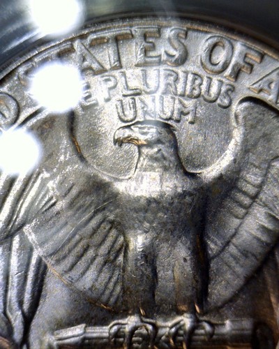 1950 ERROR ANACS MS63 DDR FS #801 Washington Quarter Coin Doubled Die DBL BEAK - Picture 2 of 8