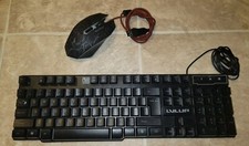 Lvlup Lu734 Pro Gaming Keyboard, Used. With Mouse