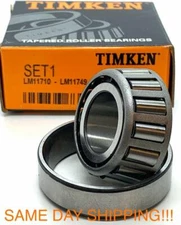 TIMKEN Set1 (LM11749 & LM11710) Cup/Cone LM11749/LM11710 Tapered Roller Bearing