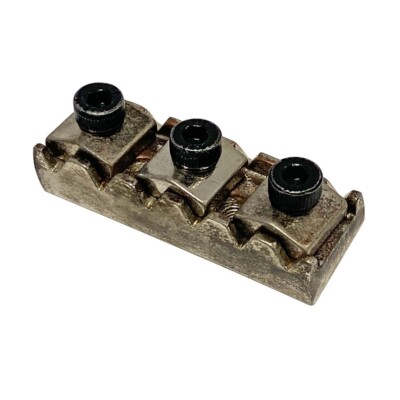 Authentic Floyd Rose   1000 /Special Series Lefty Locking Nut: Relic Nickel, L2