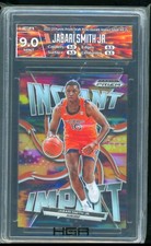 Jabari Smith Jr. - 2022-23 Panini Prizm DP Instant Impact Silver Prizm-HGA 9