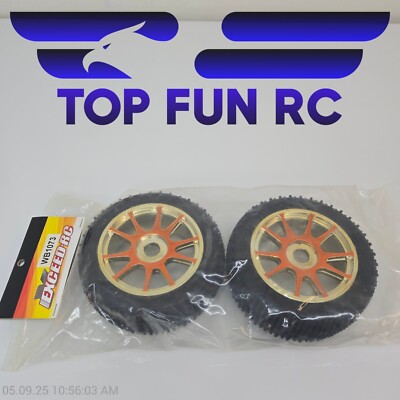 Exceed RC WB1073 Madfire Buggy Spare Tire/Wheels-Vintage!