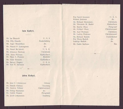 G3049/Dinamarca Scandinavian America Line Ship OSCAR 1-2º pasajero cabina 1919 - Imagen 3 de 4