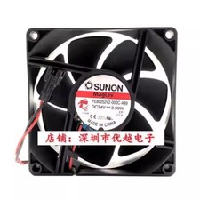 SUNON PE80252V3-000C-A99 DC24V 3.29W 80 80 25MM 2-Pin Inverter Cooling Fan