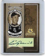 Luis Aparicio 2005 Donruss Diamond Kings HOF HEROES Card Auto SOX Autograph /10