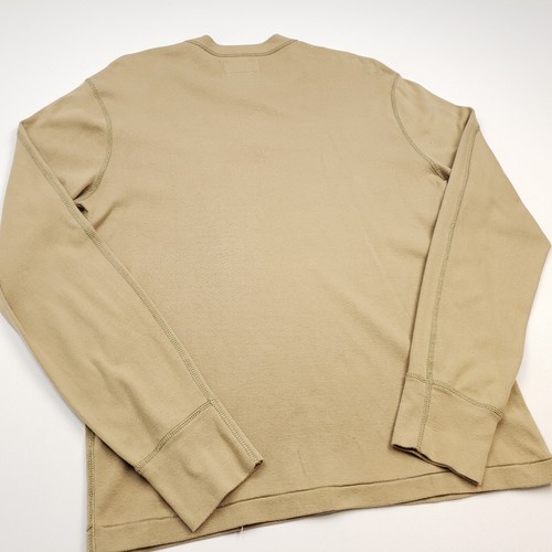 Denim & Supply Nativo Americano Henley XL Hombres Indian Jumper Sudadera Beige Tostado - Imagen 18 de 21