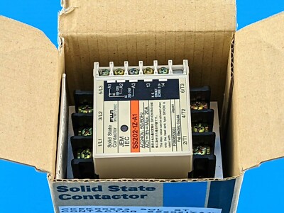 NEW Fuji Electric SS202-1Z-A1/F Solid State Contactor, AC240V, 50/60Hz SS2021ZA1