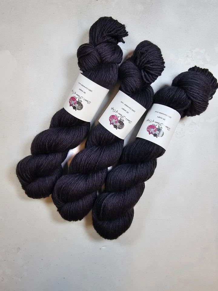 Corriedale DK Gewichtsgarn, 100g, CHARCOAL - Bild 3 von 4