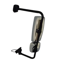 Left Driver Side Mirror W/Heated For Freightliner Columbia M2 2004 05-2016 W/Arm