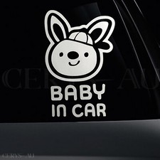 Baby On Board Car Decal Reflective Vinyl Sticker Kids Auto Window Stickers Sign