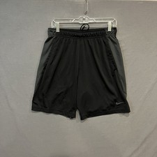 Nike Dri-Fit Basketball Shorts Men  s Medium Black Training Performance 9  Inseam