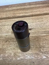 Vintage Brown / Gold  Metal WEBCOR 45 RPM 4" Tall Spindle Stacker Adapter