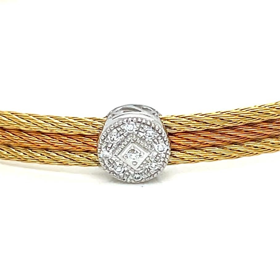 ALOR SINGLE ROUND CLASSIC STACKABLE BRACELET 6.5 … - image 5