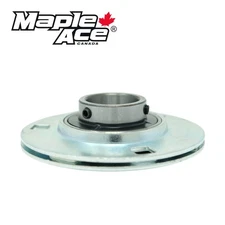 UCPF202-10 Pressed Steel Housing Round Flanged 3-Bolt with Insert Bearing 5/8"