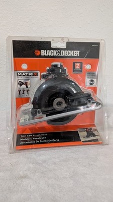 BLACK+DECKER MATRIX BDCMTTS Trim Saw Attachment - New in Package
