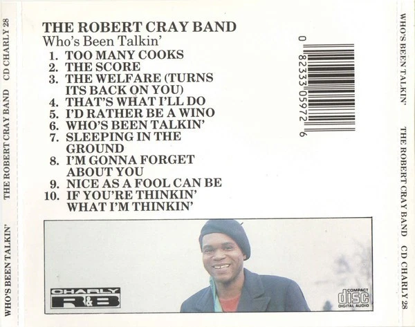 Robert Cray Band - Who's Been Talkin' - CD - Brand New Foto 2 de 2