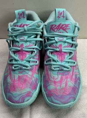 Puma MB.01 LaMelo Ball Iridescent Lilac Chiffon Aqua Pink 309755-01 Size 7