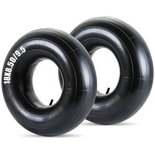 2 Pack 18X8.50/9.50-8 Heavy Duty Inner Tubes with TR-13 Valve for Lawn Equipment