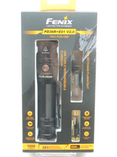 Fenix PD36R Rechargeable LED Flashlight E01 V2.0 Keychain Flashlight