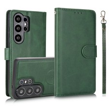 For Samsung Galaxy S26 Ultra/S25 Removable 2in1 Card Wallet Magnetic Phone Case