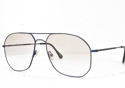 ANDY WOLF Eyeglasses AUSTRIA BLUE AVIATOR 59-15-145 4732 C