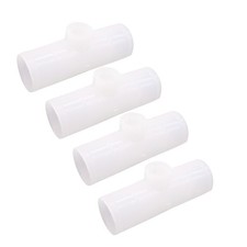 12pcs bianco Tee Water Pipe Uccelli Polli Piccioni Quaglia Fontanelle