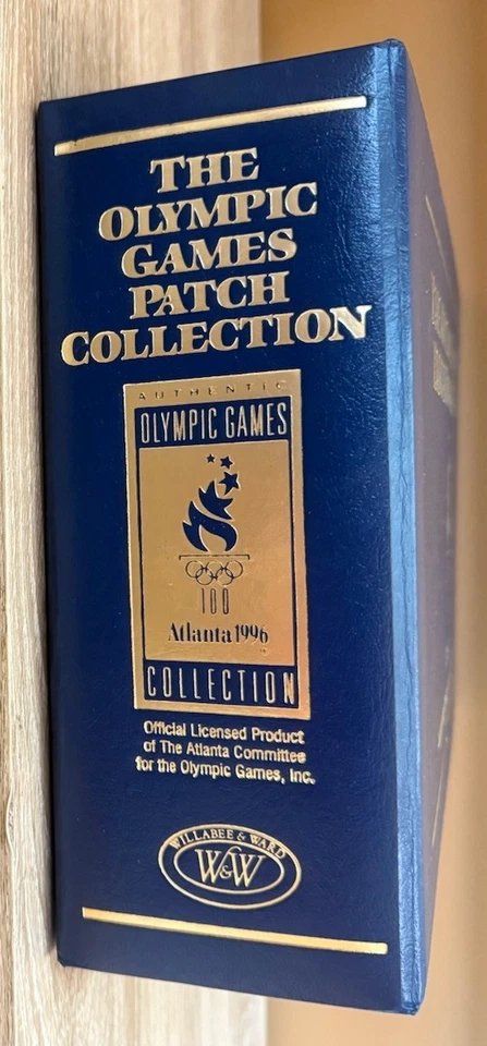 Colección de parches vintage de los Juegos Olímpicos 1896-1996 juego completo con carpeta 100 años Foto 3 de 4
