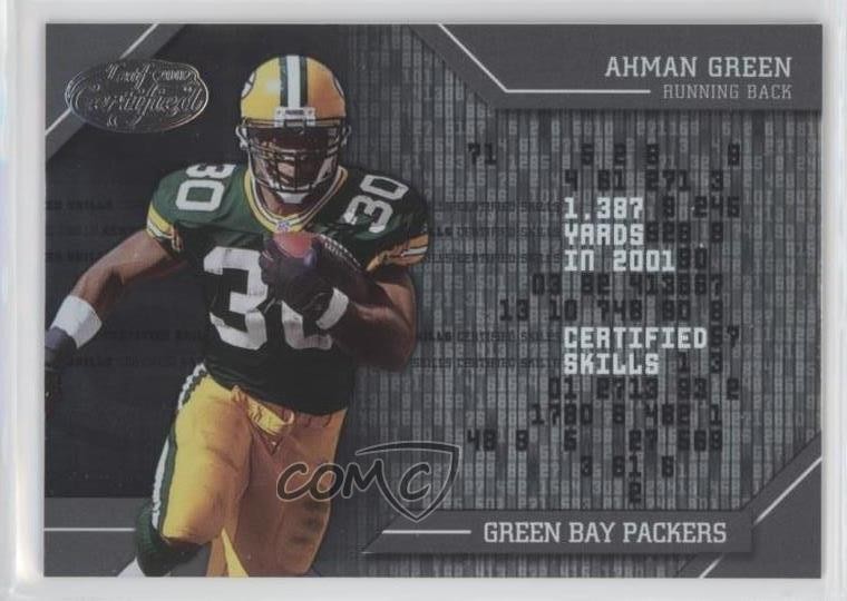 2002 Leaf Certified Skills Ahman Green #CS-8 2a9