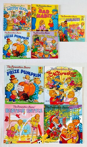 The Berenstain Bears Books Lot Of 9 Stan & Jan Berenstain Paperbacks - Imagen 1 de 5