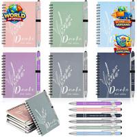 DankeschöN Geschenke FüR Kollegen 6 Sets Notizblock Kugelschreiber Touchpen