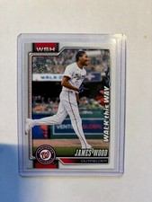 2026 Topps Series 1 James Wood Walk This Way SP Washington Nationals