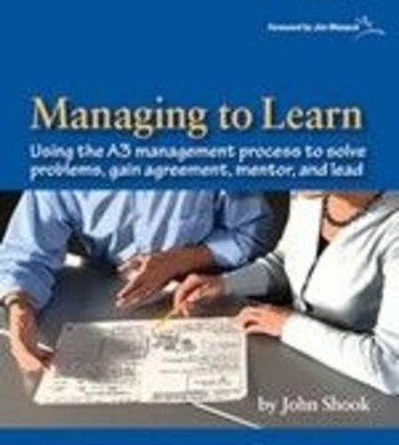 John Shook Managing to Learn (Taschenbuch)