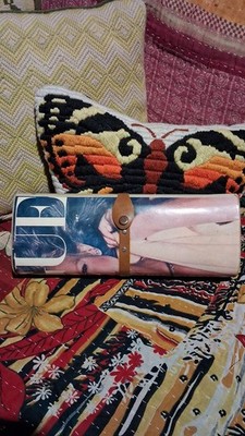 Vintage 1970s Vogue Magazine Cover Clutch  VTG