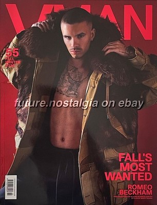 ROMEO BECKHAM VMAN magazine 55 2025 Louis Partridge David Corenswet Mason Thames