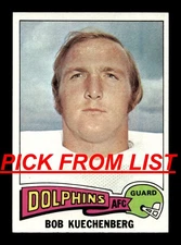 1975 Topps Football #1-264 EX/EX-MT Pick From List ALL PICTURED dd9