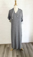 Soft Surroundings Sweater Knit Hooded Dress Size XS