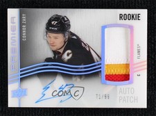 2023 Premier Acetate Rookie Horizontal 71/99 Connor Zary #AHR-CZ Patch Auto 1o4m