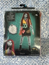Disney Nightmare Before Christmas Sally Halloween Costume Girls Size L 12-14