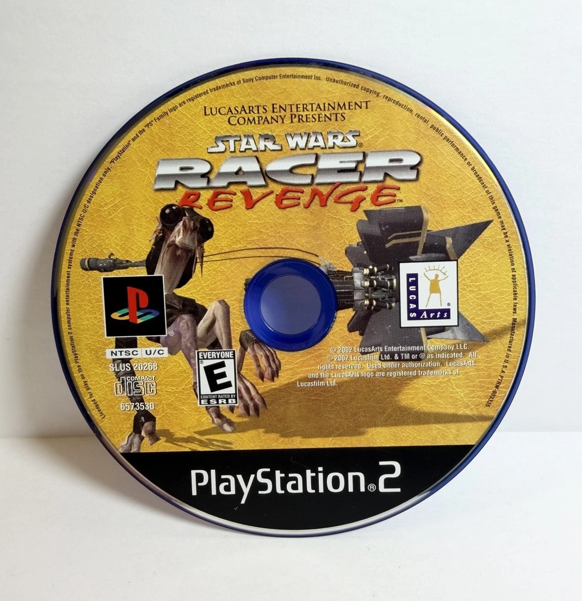 Jeu Playstation 2 / PS2 - Promo Press - Star Wars: Racer Revenge