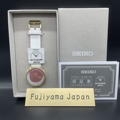 Seiko Metronom Uhr SMW002B Casual Line Roségold mit Box Unisex