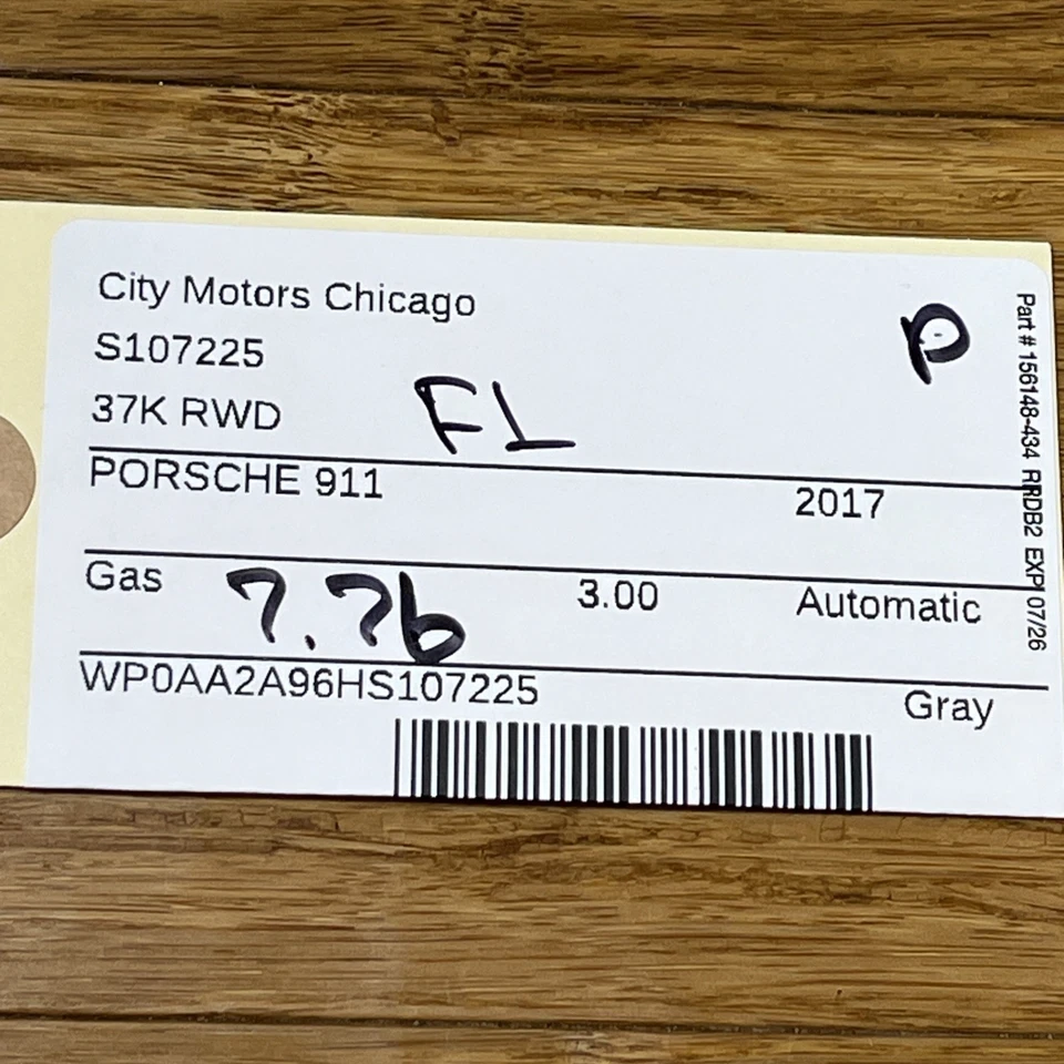 Soporte LumBar asiento delantero izquierdo Porsche 911 2012-2024 con bomba 99152139300 OEM Foto 2 de 4