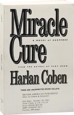 Harlan Coben MIRACLE CURE Uncorrected Proof 1st Edition 1991 #154343