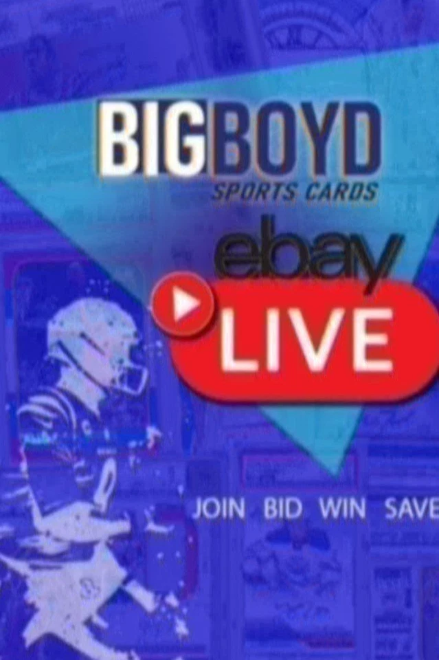 $1 START LIVE AUCTIONS - 6/29 BIGBOYD SPORTS CARDS - SINGLES - AUTOS - MORE