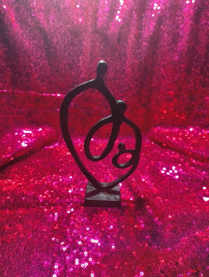 Danya B. Семья из 3 современных бронзовых скульптур из песка ndash б/у в отличном состоянии - Изображение 2 из 4