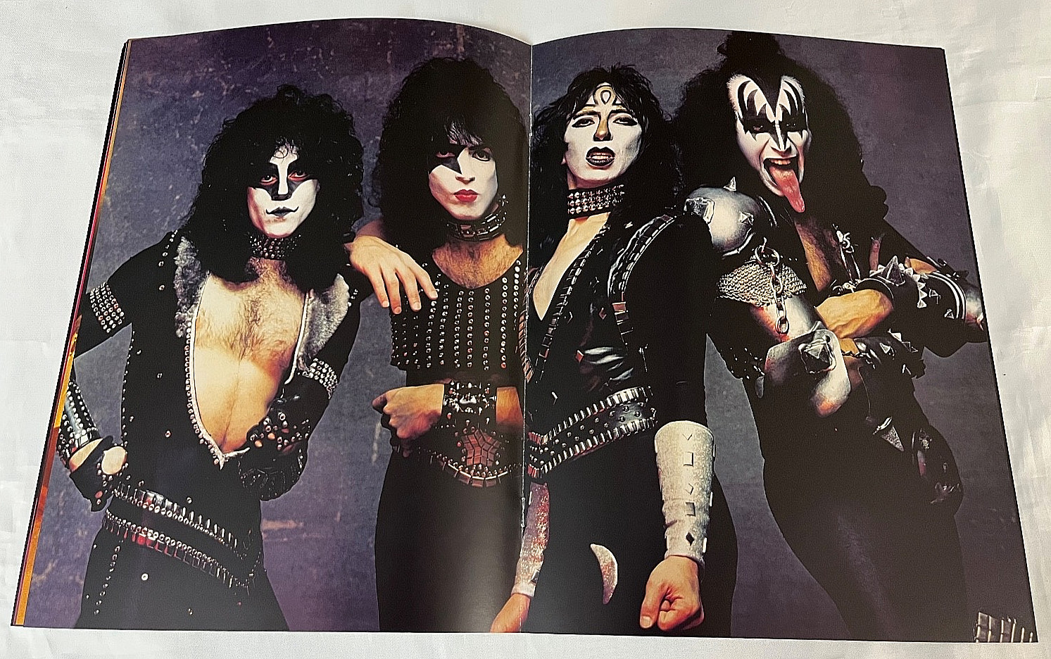 KISS CREATURES OF NIGHT 40 Anniv Deluxe Box Set Tour Book Program GENE PAUL ACE